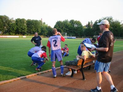 Vorbereitungsspiel gegen die SG Orlen