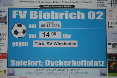 Heimspiel gegen den T&uuml;SV