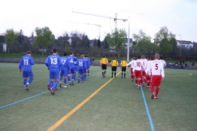Heimspiel gegen den VfB Marburg