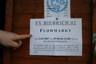 Heimspiel gegen den VfB Marburg