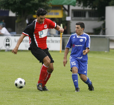 Turnier beim FC Eddersheim, Gruppenspiel gegen den 1. FC Eschborn (18. 07. 2009)