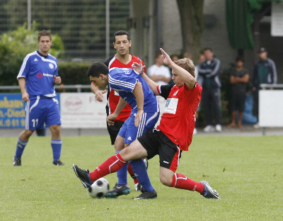 Turnier beim FC Eddersheim, Gruppenspiel gegen den 1. FC Eschborn (18. 07. 2009)