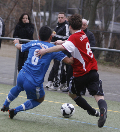Heimspiel gegen deb VfB 1900 Gie&szlig;en