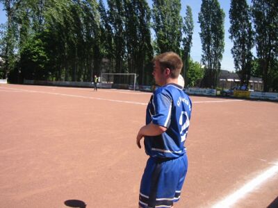 Unsere Zeite Mannschaft beim Meisterschaftsspiel in Hattersheim