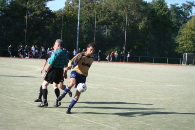 Ausw&auml;rtsspiel bei der DJK Schwarz-Wei&szlig;