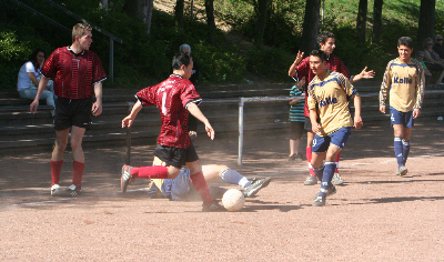 Ausw&auml;rtsspiel beim 1. FC Nord
