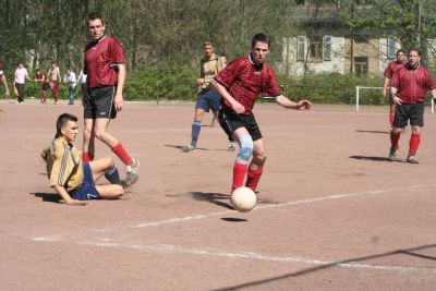 Ausw&auml;rtsspiel beim 1. FC Nord