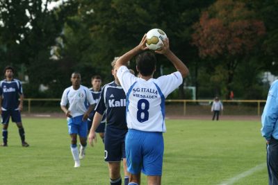 Ausw&auml;rtsspiel bei der SG Italia/Rhein-Main
