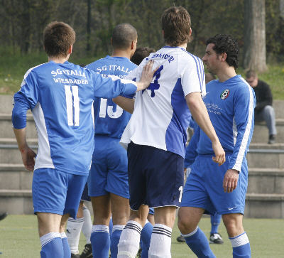 Heimspiel gegen die SG Italia/Rhein-Main