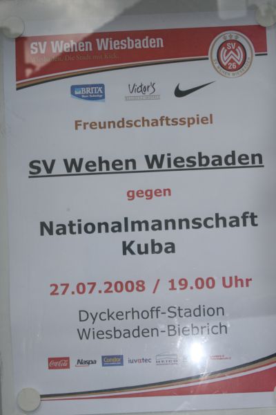 Testspiel gegen den TuS 08 Kostheim