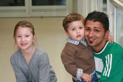 Hallenturnier der Wiesbadener Kreisschiedsrichter-Vereinigung in der Sporthalle am Els&auml;sser Platz (07. 01. 2012)