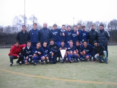 Kreispokalfinale gegen die DJK Schwarz-Wei&szlig; Wiesbaden