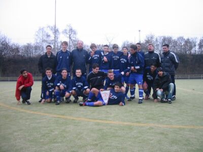 Kreispokalfinale gegen die DJK Schwarz-Wei&szlig; Wiesbaden