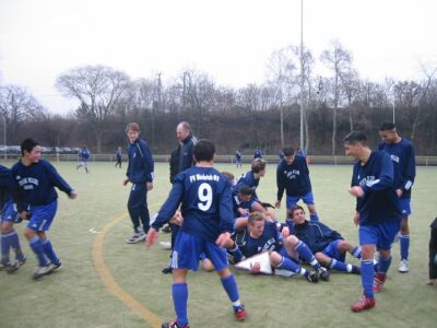 Kreispokalfinale gegen die DJK Schwarz-Wei&szlig; Wiesbaden