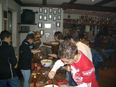 Weihnachtsfeier der C2 und C3 Jugendteams des FV Biebrich 02 2004