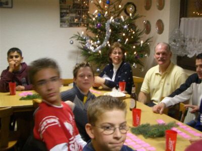 Weihnachtsfeier der C2 und C3 Jugendteams des FV Biebrich 02 2004