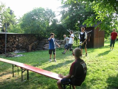 D1-Jugend Abschlussparty 2002/03