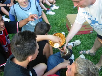 D1-Jugend Abschlussparty 2002/03