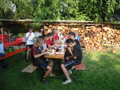 D1-Jugend Abschlussparty 2002/03