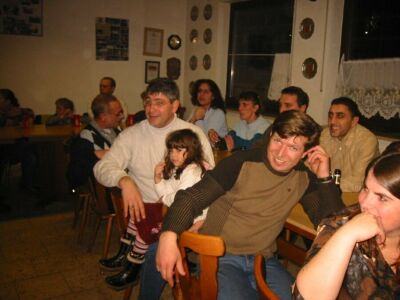 Weihnachtsfeier der D1 Jugend des FV Biebrich 02 2004