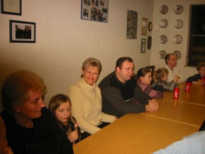Weihnachtsfeier der D1 Jugend des FV Biebrich 02 2004