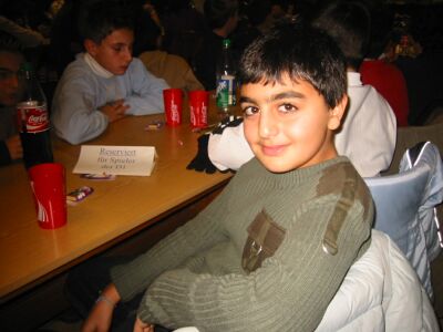 Weihnachtsfeier der D1 Jugend des FV Biebrich 02 2004