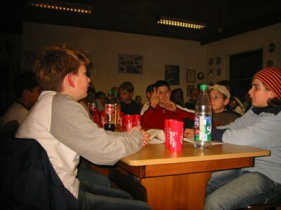 Weihnachtsfeier der D1 Jugend des FV Biebrich 02 2004