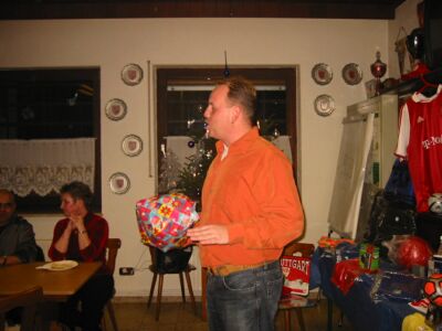 Weihnachtsfeier der D1 Jugend des FV Biebrich 02 2004