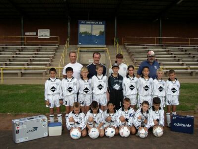 Die E1-Jugend des FV Biebrich 02 2003/04