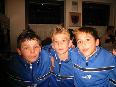 Weihnachtsfeier der E-Jugend Teams des FV Biebrich 02 2004