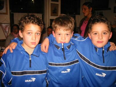 Weihnachtsfeier der E-Jugend Teams des FV Biebrich 02 2004